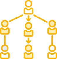 Hierarchy Vector Icon