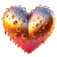 ai gegenereerd romantisch hart vormig bloemen ontwerp Valentijn dag concept hart aanraken png