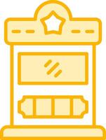 Ticket Box Vector Icon