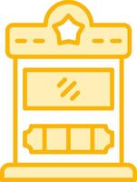 Ticket Box Vector Icon