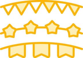 Bunting Vector Icon