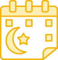 muharram vector icono