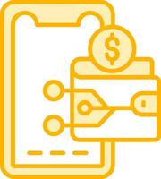 Digital Wallet Vector Icon