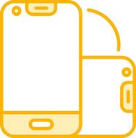 Foldable Smartphone Vector Icon