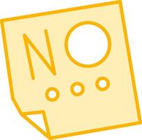 Say No Vector Icon