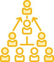 Hierarchy Vector Icon