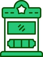 Ticket Box Vector Icon