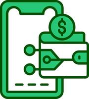 Digital Wallet Vector Icon