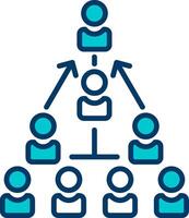 Hierarchy Vector Icon