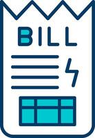 Bill Vector Icon