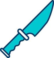 icono de vector de cuchillo