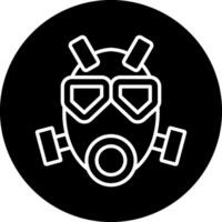 Gas Mask Vector Icon