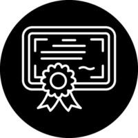 Certificate Vector Icon