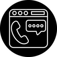 Phone Chat Vector Icon