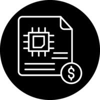 icono de vector de financiación