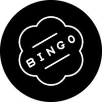 icono de vector de bingo