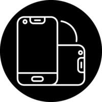 Foldable Smartphone Vector Icon