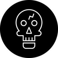 Skull Island Vector Icon