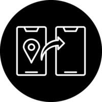 Share Location Vector Icon