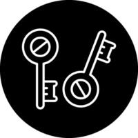 House Key Vector Icon