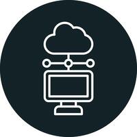 Cloud Computing Vector Icon