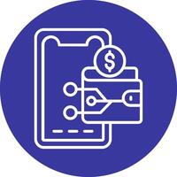 Digital Wallet Vector Icon