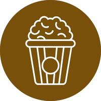 Popcorn Vector Icon