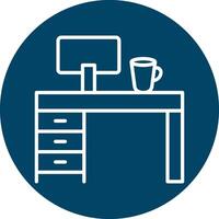 Desk Vector Icon