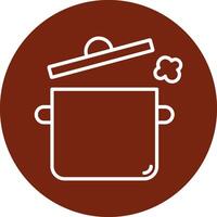 Cooking Pot Vector Icon