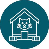 Pet House Vector Icon