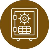 Safe Box Vector Icon