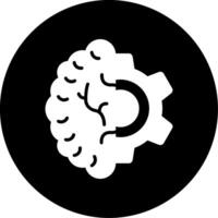 icono de vector de cerebro