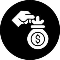 Money Bag Vector Icon