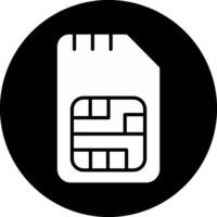 Sim Card Vector Icon