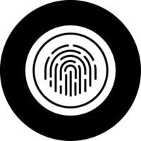 Fingerprint Vector Icon