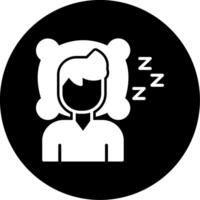 insomnio vector icono