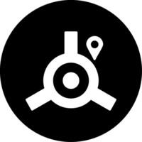 Roundabout Vector Icon