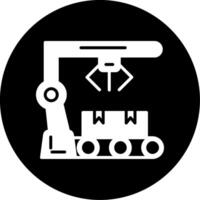 icono de vector de producción