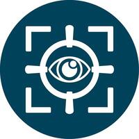 Eye Scan Vector Icon