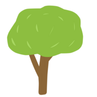 einfacher grüner Baum png