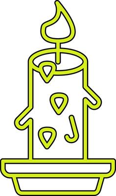 Candle Vector Icon