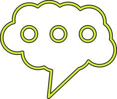 Bubble Chat Vector Icon