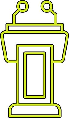 Podium Vector Icon