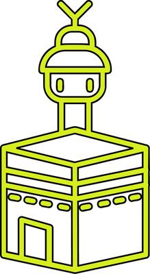 Mecca Vector Icon