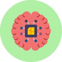 Artificial Intelligence Vector Icon