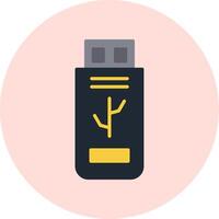 Flash Disk Vector Icon