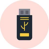 Flash Disk Vector Icon