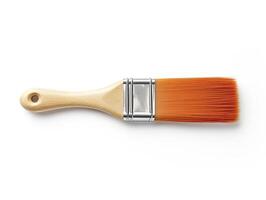 AI generated Paintbrush isolated white background. AI Generated photo