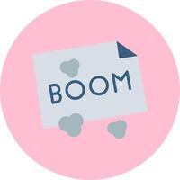 Boom Vector Icon