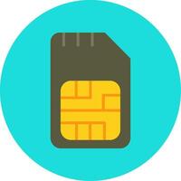 Sim Card Vector Icon